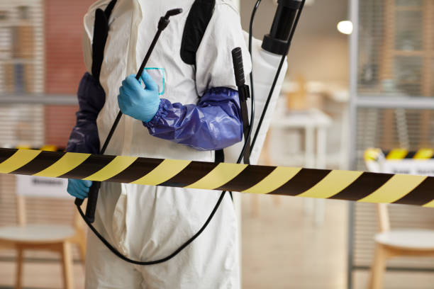 Professional Infectious Disease Decontamination technician working in Nashville, AR
